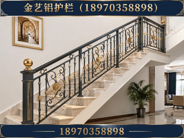 信州区铝合金护栏展示图